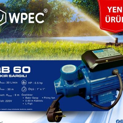 Jet Pompa 0.5 HP Bakır Sargı